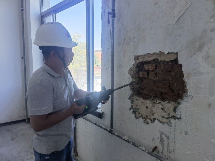 我為天津南開(kāi)區(qū)城管辦公樓做體檢