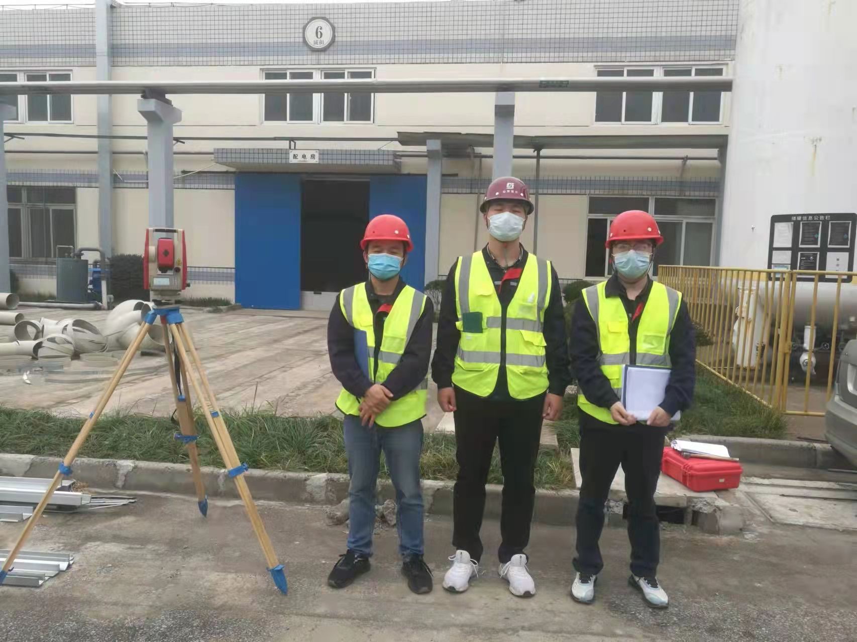 蘇州某醫(yī)藥公司抗震鑒定，房屋檢測團(tuán)隊(duì)有效分工合作效率高